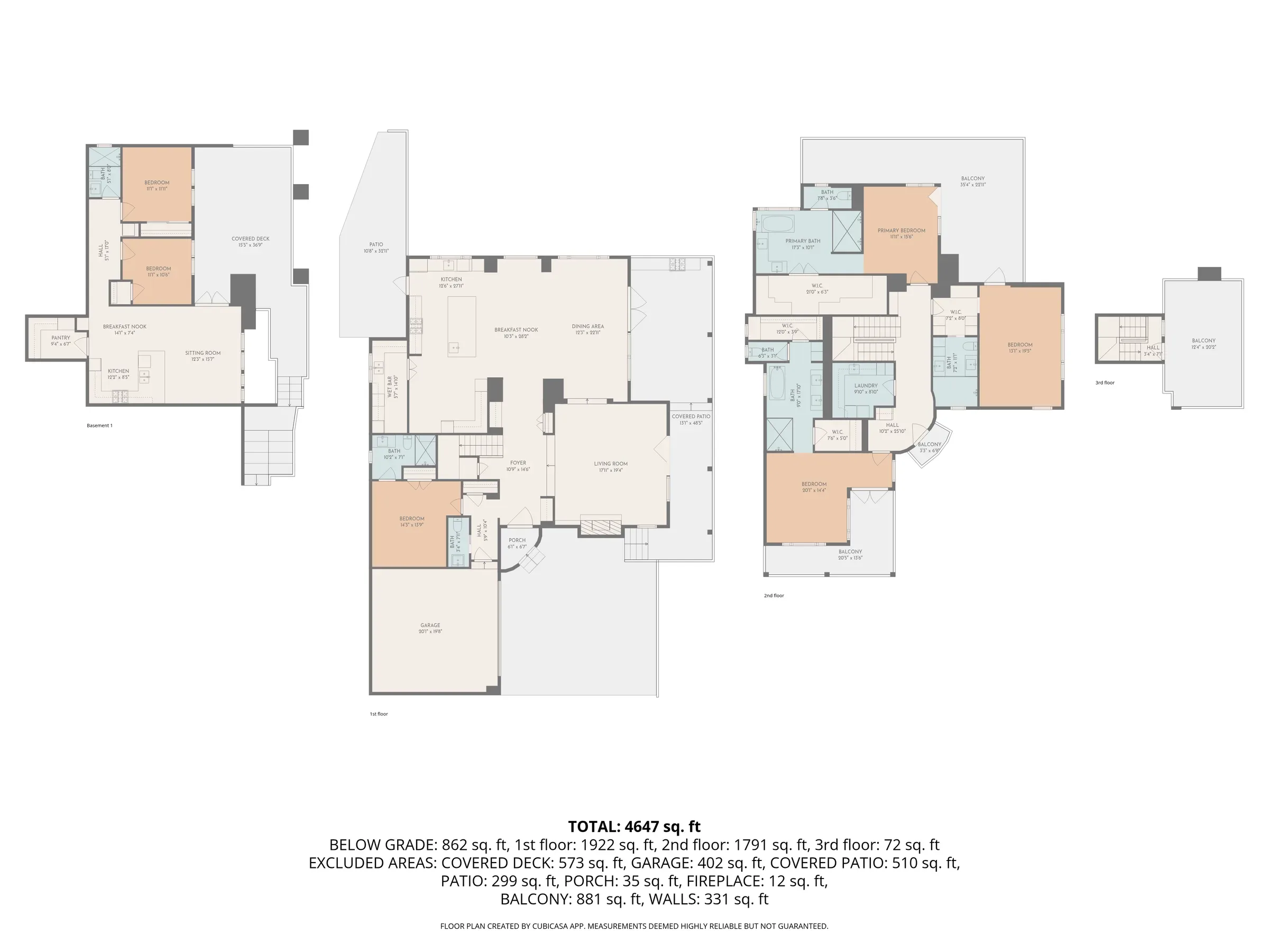 Floor Plans & 3D