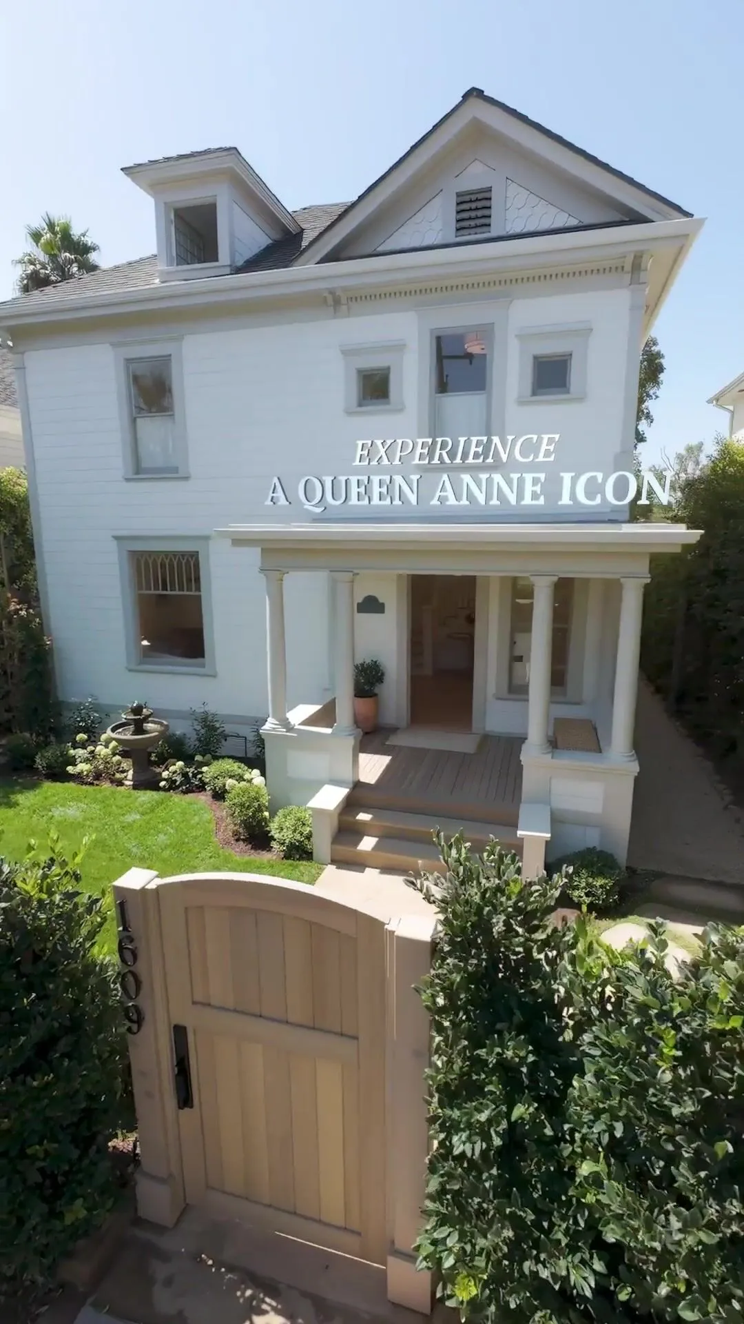 TikTok reel of a Santa Barbara listing