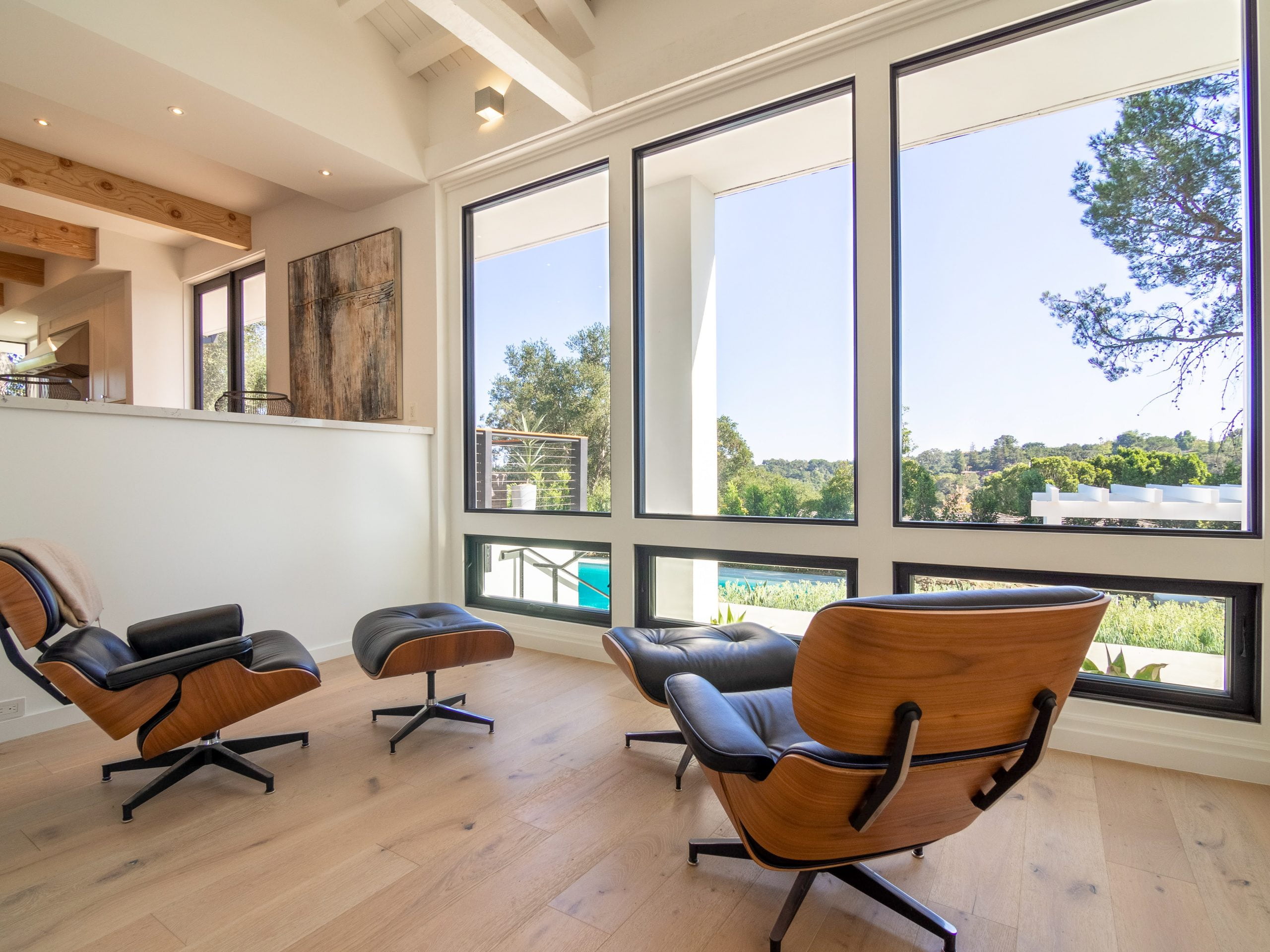 Chair set against a window, featured in the Real Estate Media section of Roto Flight's company imagery.